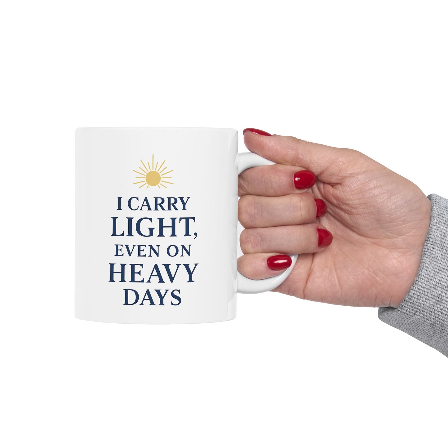 Inspirational Ceramic Mug - Perfect Gift for Coffee Lovers, Motivational Gift, Daily Inspiration, Home Office Décor, Self-Care